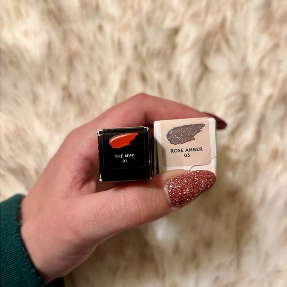 Fenty Beauty Lip Duo - MVP Velvet Liquid Lipstick and Rose Amber Gloss Bomb - Picture 6 of 7